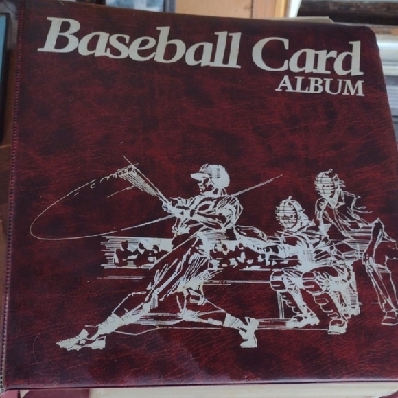 Vintage Baseball Card Album&1983 Fleet Cards